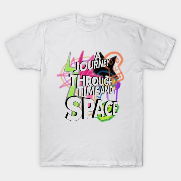 Journey through time and space T-Shirt by KateBlubird
